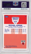 Graded 1996 Fleer Michael Jordan #4 Decade of Excellence Rookie Reprint Basketball Card PSA 10 Gem Mint