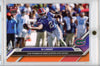 2024 Topps Bowman U Now DJ Lagway #44 Orange #/5 Florida Gators Rookie RC Football Card