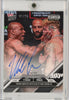 2024 Topps Now Mike Tyson/Jake Paul #3 Auto #/25 Slap At Weigh In Boxing Card