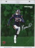 Autographed/Signed 2024 Under Wraps Emanate Rome Odunze Chicago Bears Rookie Green /99 8x10 Football Card Photo Fanatics COA