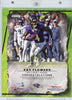 Autographed/Signed 2024 Under Wraps Emanate Zay Flowers Baltimore Ravens Green /99 8x10 Football Card Photo Fanatics COA