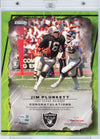 Autographed/Signed 2024 Under Wraps Emanate Jim Plunkett Oakland Raiders Green /99 8x10 Football Card Photo Fanatics COA