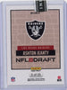 2025 Panini Instant NFL Ashton Jeanty #DN6 Draft Night Beige /25 Las Vegas Raiders Rookie RC Football Card