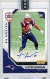 2025 Panini Instant NFL TreVeyon Henderson #37 RPS First Look Auto /99 New England Patriots Rookie RC Football Card