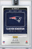 2025 Panini Instant NFL TreVeyon Henderson #37 RPS First Look Auto /99 New England Patriots Rookie RC Football Card