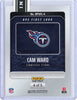 2025 Panini Instant NFL Cam Ward #4 RPS First Look Lightning /5 Tennessee Titans Rookie RC Football Card