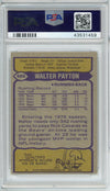 Graded 1979 Topps Walter Payton #480 Football Card PSA 5 Excellent