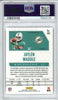 Graded 2021 Panini Phoenix Jaylen Waddle #106 Fire Burst Rookie RC Football Card PSA 10 Gem Mint