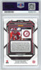 Graded 2023 Prizm DP Brian Branch #166 Ruby Wave Rookie RC Football Card PSA 10 Gem Mint