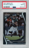 Graded 2021 Panini Absolute DeVonta Smith #107 Rookie RC Football Card PSA 10 Gem Mint