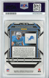 Graded 2022 Panini Chronicles Aidan Hutchinson #PB16 Prizm Black Rookie RC Football Card PSA 10