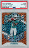 Graded 2021 Panini Phoenix Jaylen Waddle #106 Orange Lazer Rookie RC Football Card PSA 10 Gem Mint