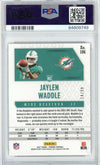 Graded 2021 Panini Phoenix Jaylen Waddle #106 Orange Lazer Rookie RC Football Card PSA 10 Gem Mint