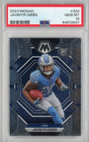Graded 2023 Panini Mosaic Jahmyr Gibbs #324 Rookie RC Football Card PSA 10 Gem Mint