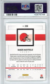 Graded 2018 Panini Baker Mayfield #308 Canvas Rookie RC Football Card PSA 10 Gem Mint