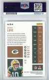 Graded 2020 Panini Chronicles Jordan Love #D4 Dynagon Rookies RC Football Card PSA 10 Gem Mint
