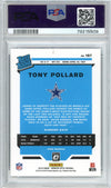 Graded 2019 Panini Donruss Optic Tony Pollard #187 Rookie RC Football Card PSA 10 Gem Mint