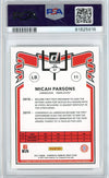 Graded 2021 Panini Chronicles DP Micah Parsons #27 Rookie RC Football Card PSA 10 Gem Mint