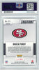 Graded 2022 Panini Instant Brock Purdy #211 Rookie RC Football Card PSA 10 Gem Mint