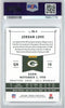 Graded 2020 Panini Chronicles Jordan Love #PA4 Panini Rookies RC Football Card PSA 10 Gem Mint