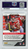 Graded 2018 Panini Prizm Patrick Mahomes II #102 Football Card PSA 9 Mint