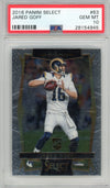 Graded 2016 Panini Select Jared Goff #63 Rookie RC Football Card PSA 10 Gem Mint