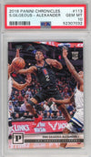 Graded 2018 Panini Chronicles Shai Gilgeous-Alexander #113 Rookie RC Basketball Card PSA 10 Gem Mint