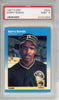 Graded 1987 Fleer Barry Bonds #604 Rookie RC Baseball Card PSA 9 Mint