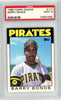 Graded 1986 Topps Traded Barry Bonds #11T Rookie RC Baseball Card PSA 9 Mint