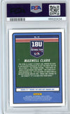 Graded 2023 Panini Stars & Stripes USA Max Clark #42 Silver Rookie RC Baseball Card PSA 10 Gem Mint