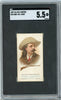 Graded 1887 Allen & Ginter N28 Hon. W.F. Cody Buffalo Bill Baseball Tobacco Card SGC 5.5 Excellent