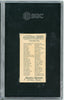 Graded 1888 Allen & Ginter American Indian Chiefs N2 Geronimo Baseball Tobacco Card SGC 5 Excellent