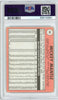 Graded 1969 Topps Mickey Mantle #500 Last Name in Yellow Baseball Card PSA 3 Very Good