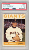 Graded 1964 Topps Juan Marichal #280 Baseball Card PSA 4 VG-EX
