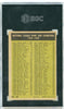 Graded 1961 Topps NL Home Run Leaders Ernie Banks Hank Aaron #43 Baseball Card SGC 3 VG
