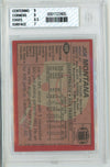 Graded 1983 Topps Joe Montana #169 Football Card BGS 8 NM-MT