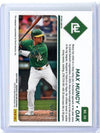2024 Panini Prizm Prospect Edition Max Muncy #59 Green Pulsar Auto /25 Rookie RC Baseball Card