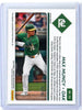2024 Panini Prizm Prospect Edition Max Muncy #59 Green Pulsar Auto /25 Rookie RC Baseball Card