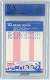 Graded 1987 Fleer Barry Bonds #604 Rookie RC Baseball Card PSA 8 NM-MT