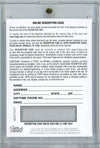 2025 Topps Now Rafael Devers #303 Autograph Black /10 Redemption Baseball Card