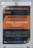 2008 Topps Finest Moments Refractor Randall Cunningham #FMARC Auto /10 Football Card