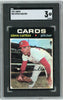 Graded 1971 Topps Steve Carlton #55 Baseball Card SGC 3 Very Good