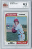 Graded 1974 Topps Mike Schmidt #283 2nd Year Baseball Card BGS 6.5 EX-MT+