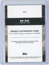 2024 Topps Inception Bo Nix #RA-BN /150 On Card Autograph Rookie RC Football Card