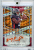 2024 Panini Spectra Orange Auto Michael Penix Jr #RAMPJ /10 Rookie RC Football Card by Hall of Fame Sports Memorabilia