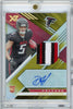 2022 Panini XR Gold Drake London #RSA-DL #'d 10/10 RPA Auto Rookie RC Football Card by Hall of Fame Sports Memorabilia