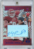 2024 Panini Illusions Michael Penix Jr #RSMPJ /75 Rookie Signs Auto Atlanta Falcons Rookie RC Football Card by Hall of Fame Sports Memorabilia