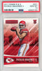 Graded 2017 Panini Rookies & Stars Patrick Mahomes II #201 Rookie RC Football Card PSA 10 Gem Mint by Hall of Fame Sports Memorabilia