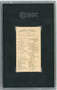 Graded 1886 Allen & Ginter Naval Flags N17 Admiral Great Britain Baseball Tobacco Card SGC 5 Excellent by Hall of Fame Sports Memorabilia