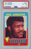 Graded 1971 Topps Joe Greene #STEELERS Rookie RC Football Card PSA 6 EX-MT by Hall of Fame Sports Memorabilia